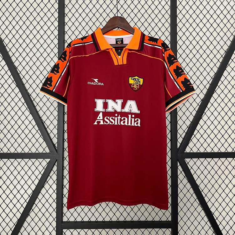 1998/99 Roma Home Retro Jersey