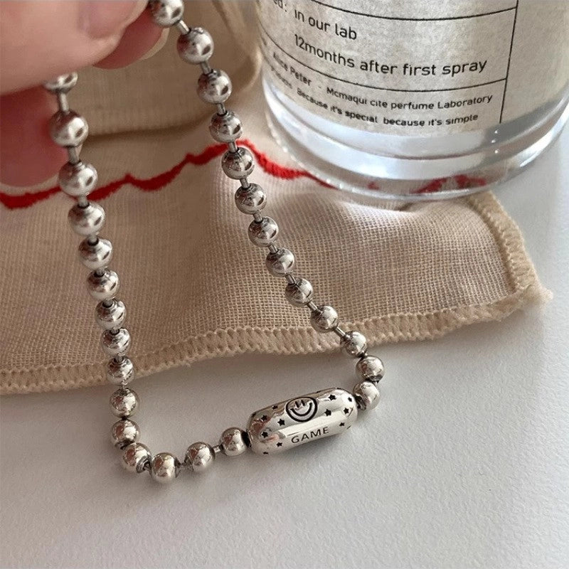 Korean-style Niche Heavy Industry Pearl Silver Beaded Bracelet Women’s Light Luxury Niche Exquisite Bracelet Trendy Bracelet For Girlfriends