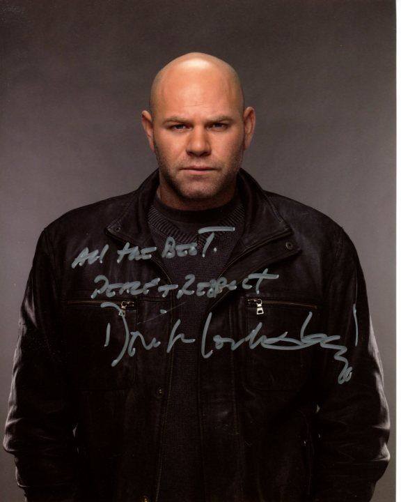 DOMENICK LOMBARDOZZI signed 8x10 BREAKOUT KINGS RAY Photo Poster painting GREAT CONTENT