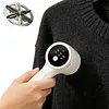 Electric Lint Remover with LED Digital Display Rechargeable Fabric Shaver 3-Gears Adjustable