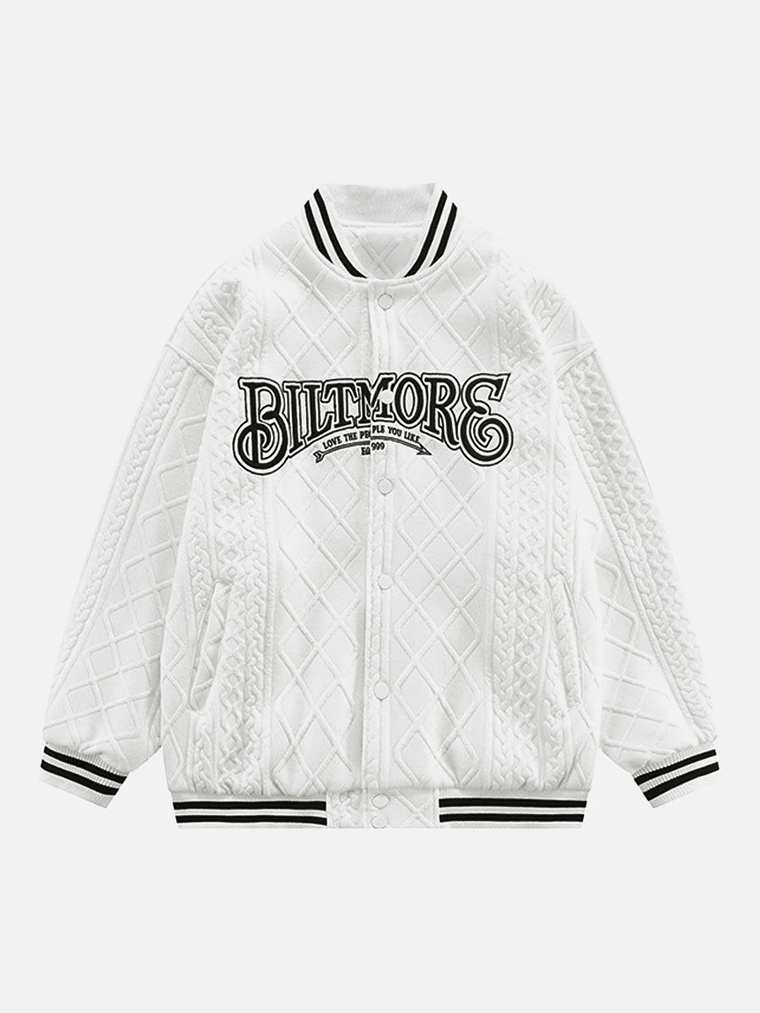 Hello Kitty Baseball Uniform Hip Hop Jacket Retro Long Sleeves