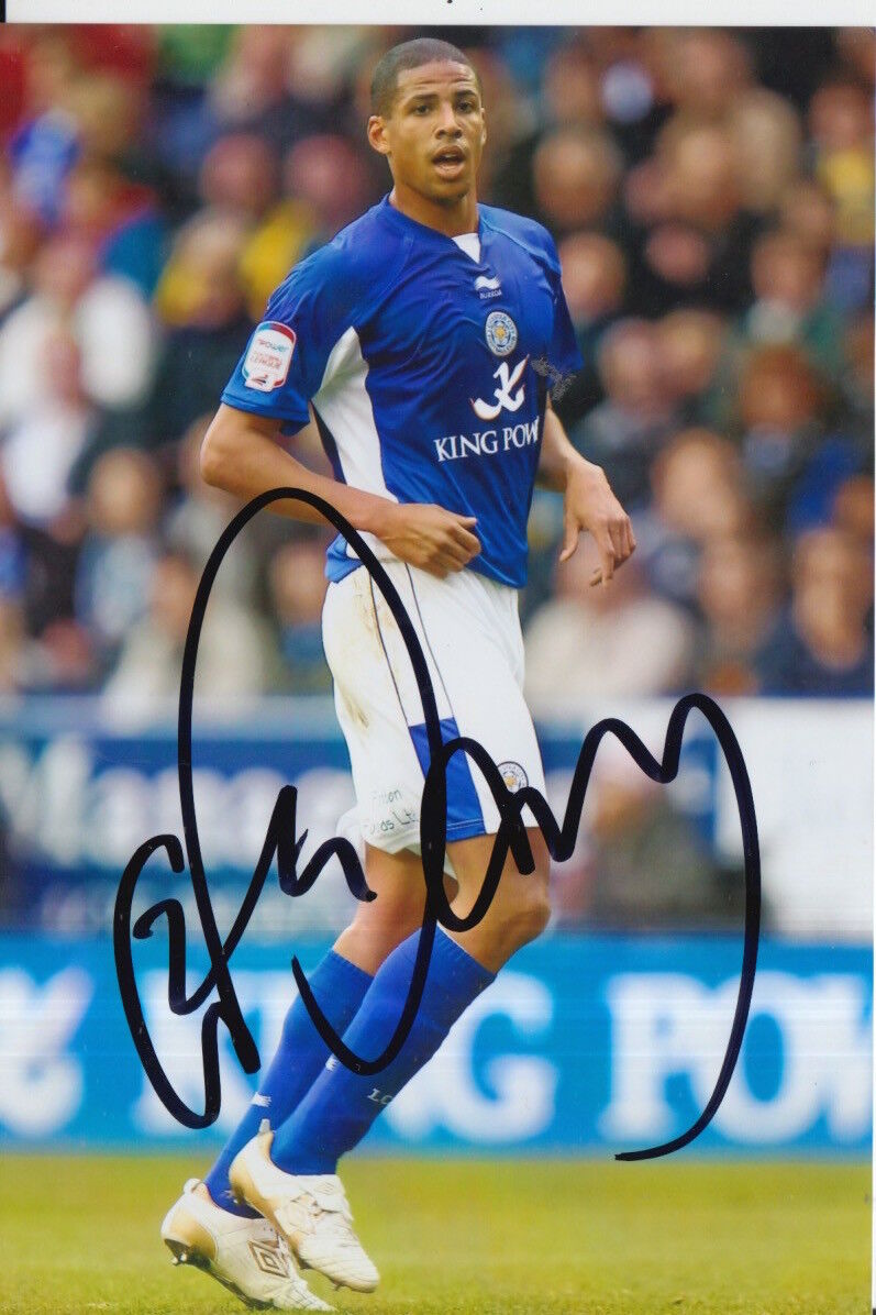 LEICESTER CITY HAND SIGNED CURTIS DAVIES 6X4 Photo Poster painting 6.