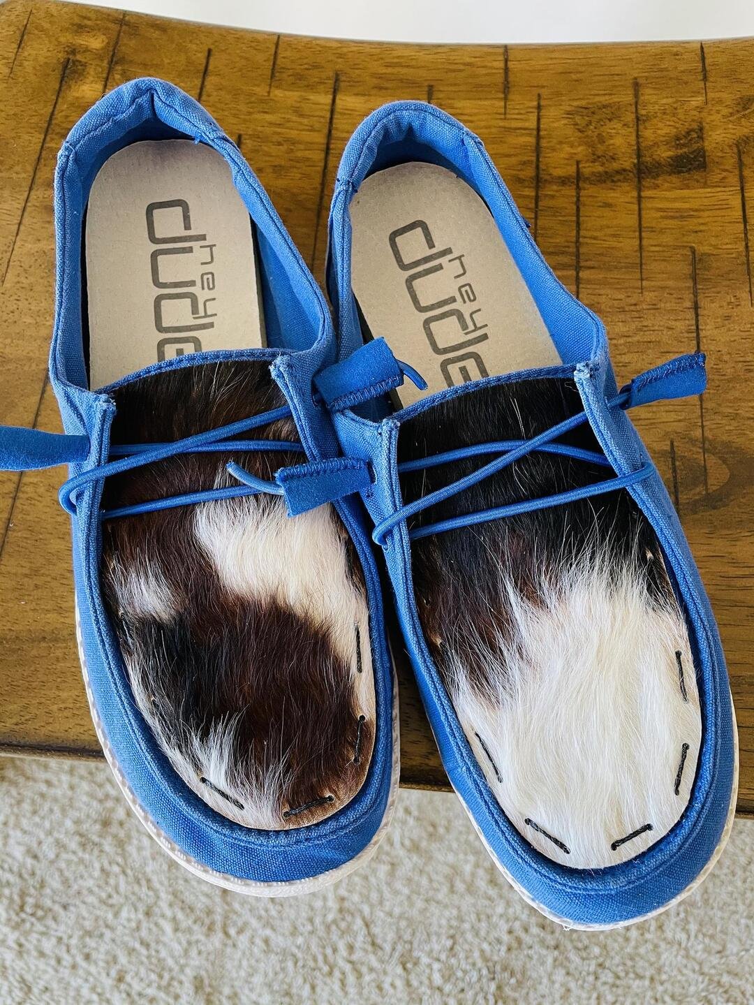 cowhide hey dudes amazon