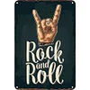 Rock and Roll - Vintage Metal Signs - 20*30cm/30*40cm - Music