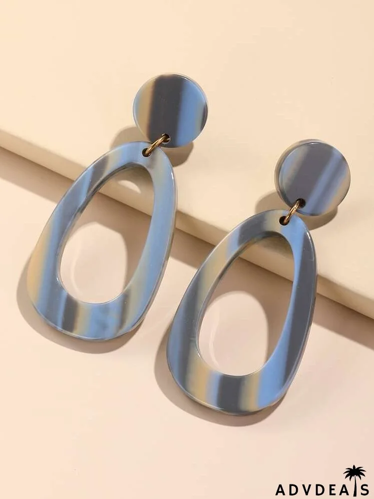 Geometric Drop Earrings