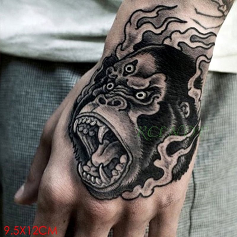 Waterproof Temporary Tattoo Sticker owl bird animal Fake Tatto Flash Tatoo Hand Arm middle size art Tattoos for boy Women Men