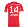 LUIS D&Iacute;AZ #14 Bayern Munich Home Soccer Jersey 2025/26
