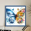 Colorful Butterfly-11CT Stamped Cross Stitch 45*45cm/17.72*17.72in