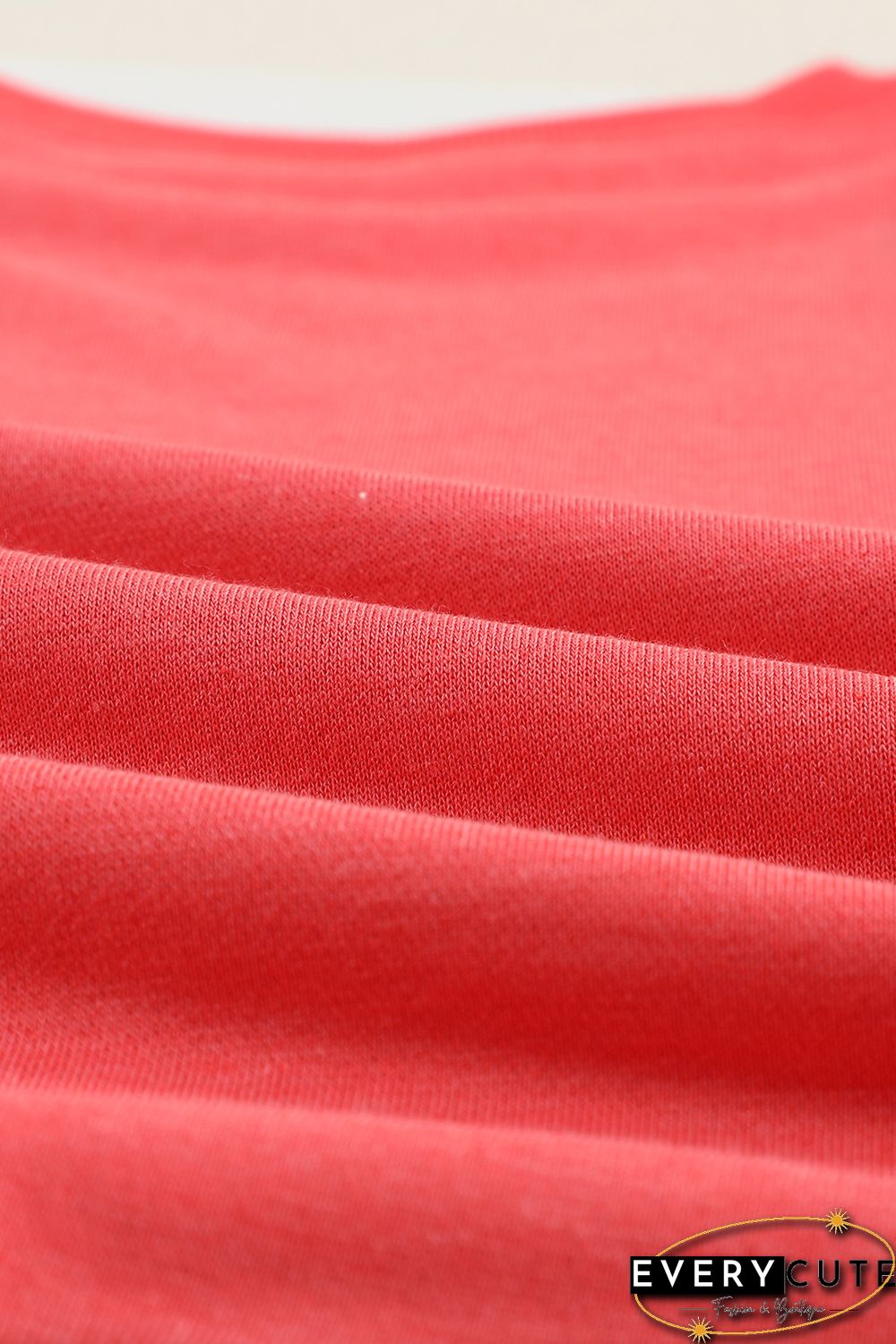 Plain Crew Neck Pullover Sweatshirt