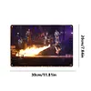 Rammstein - Panneaux en &eacute;tain m&eacute;tallique(20*30cm/30*40cm) - Musique