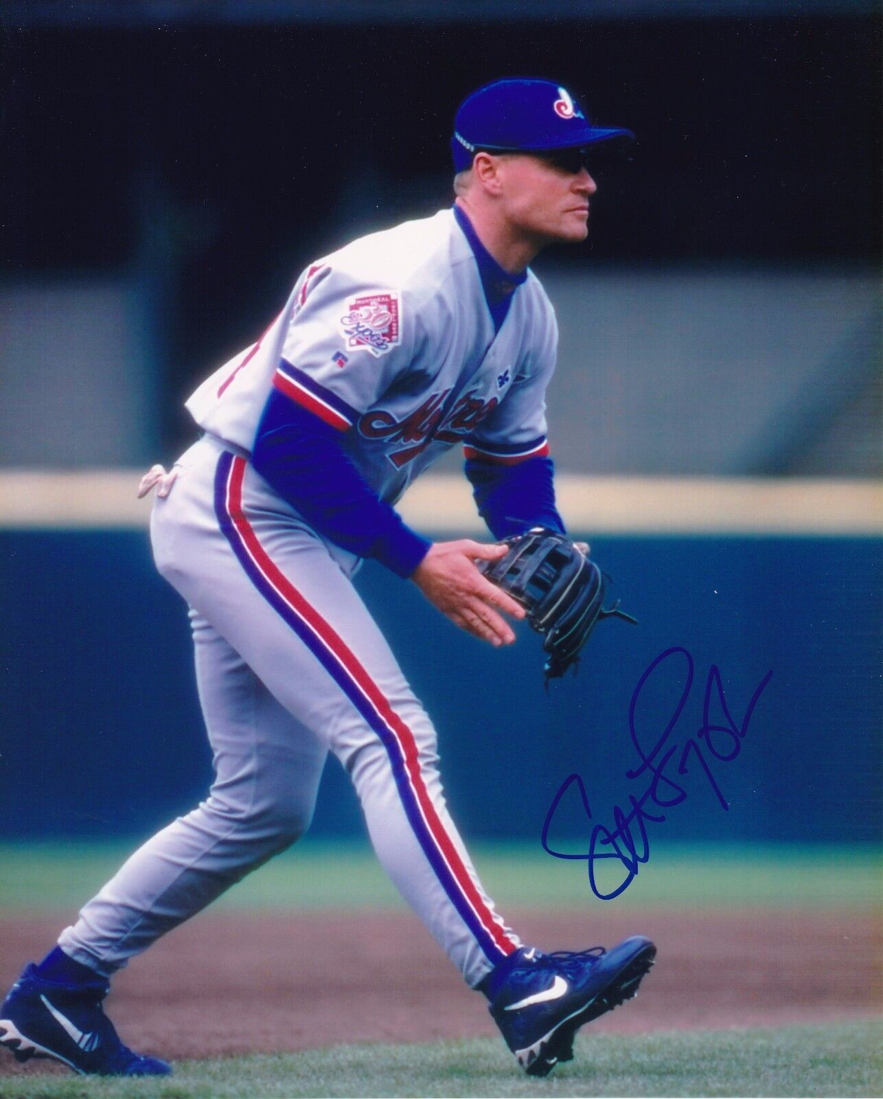 Scott Livingstone Autographed 8x10 Montreal Expos#2