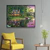 Diamond Painting-DIY Full Round Drill Cottage Landscape(50*40cm)
