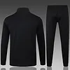 2025/2026 Manchester United Long Zipped Jacket Black Football Shirt 1:1 Thai Quality