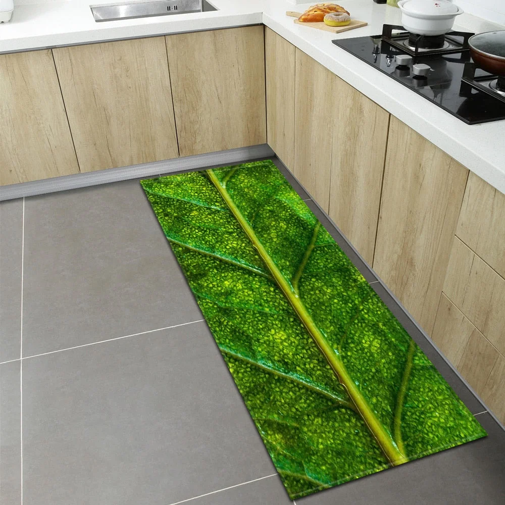 Modern Kitchen Mat Home Entrance Doormat Living Room Bedroom Children's Floor Decoration Carpet Hallway Bathroom Anti-Slip Rug