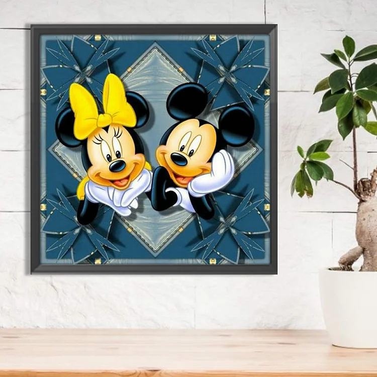 Mickey Mouse - Full Round - Diamond Painting(40*50cm)