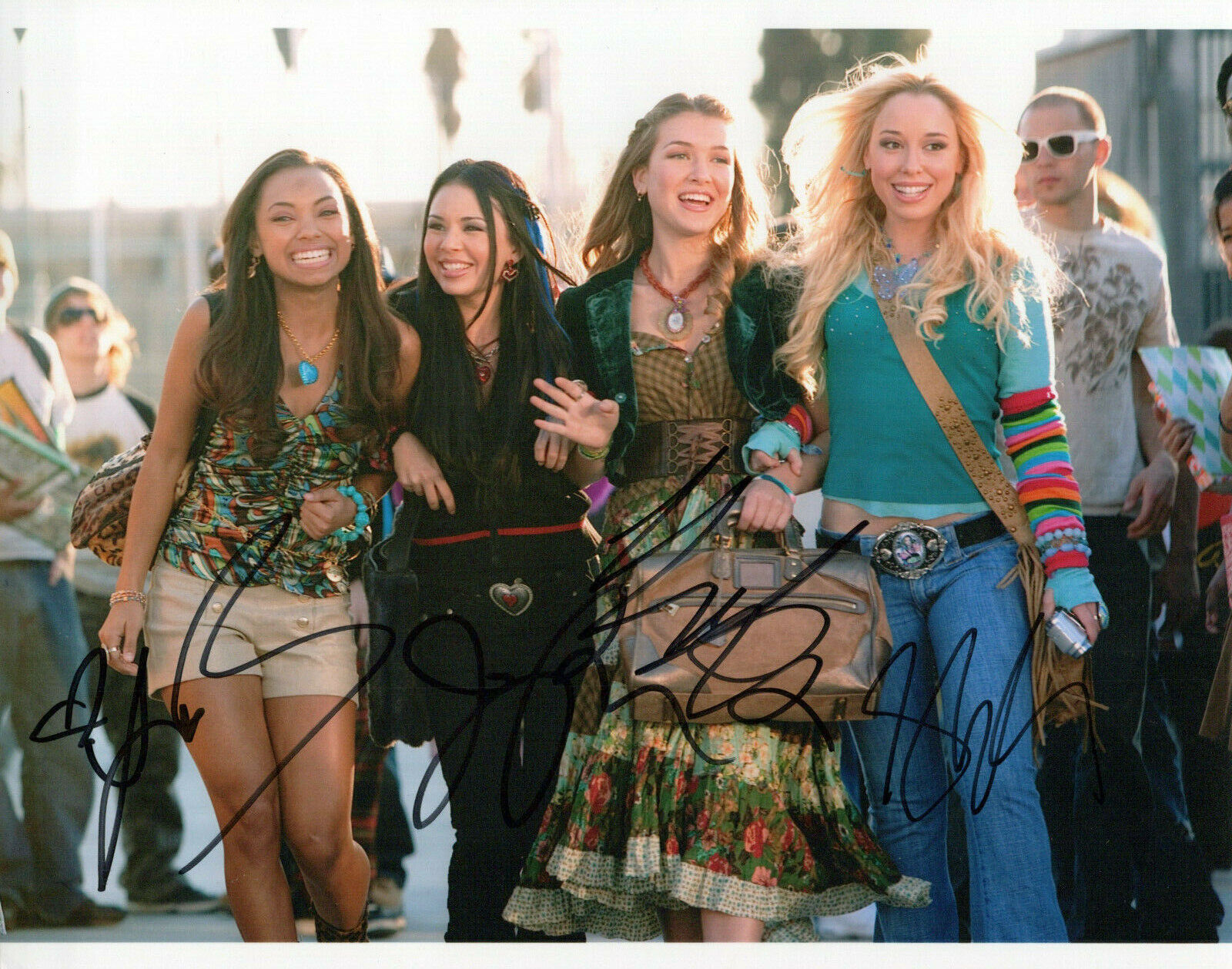 Bratz autographed Photo Poster painting signed 8x10 #1 Logan Browning Skyler Shaye Janel Parrish