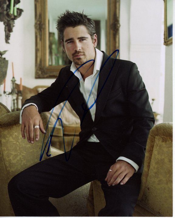 COLIN FARRELL Signed Autographed Photo Poster painting