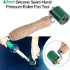 40mm PVC Seam Crochet Roofing Welding Tools Seam Roofing Roll Silicone Handwheel