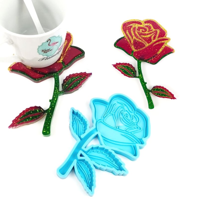 Rose Flower Decorations Silicone Mold
