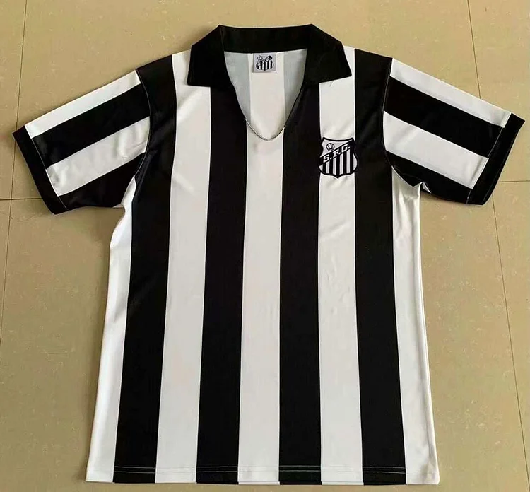 Retro Santos 1956 Home Football Jersey 