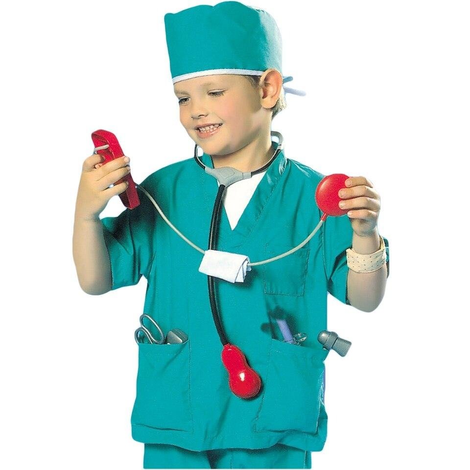 Cosplay Doctor Nurse Kids Costume Halloween Uniform-elleschic