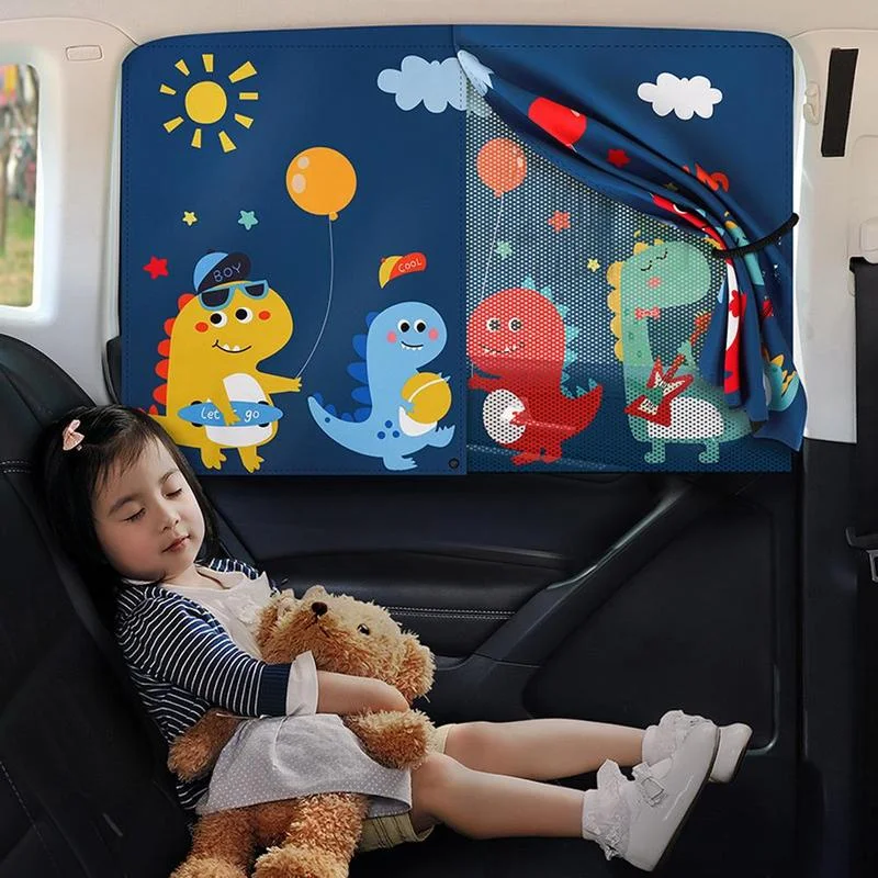Cartoon Pattern Car Side Window Sunshade