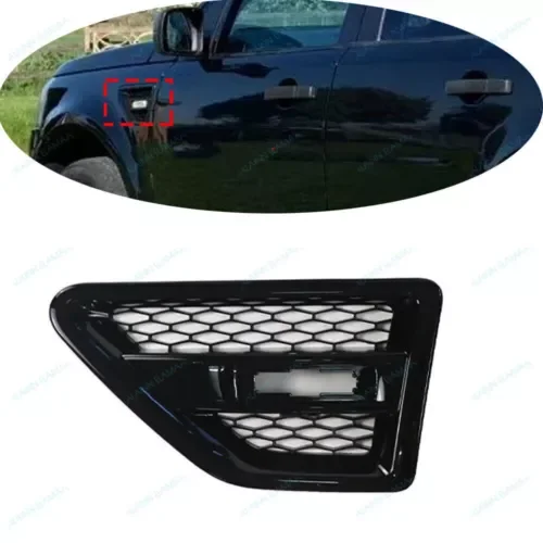 Dronehint Fender Leaf Plate Grille q For Land Rover LR2 Freelander L359 2006-2014,Black,LH (For: Land Rover) Parts
