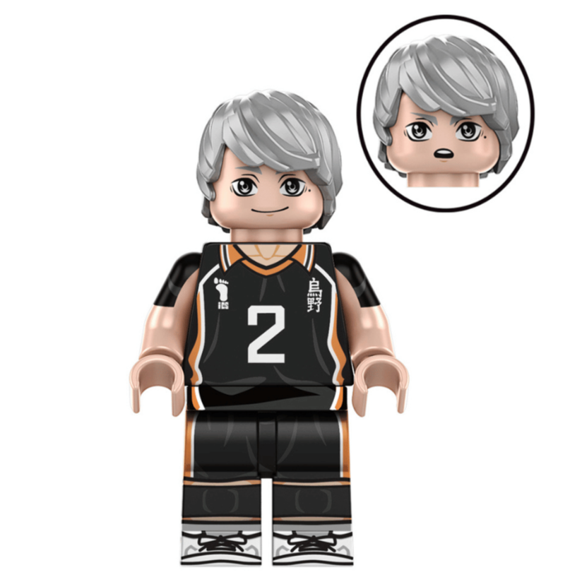 Sugawara Koushi Custom Haikyu!! Anime Minifigure LBS monstertoys