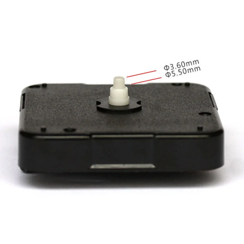 DIY Clock Parts Classic Clock Mechanism Movement Motor Quartz Silent Black Replacement Essential Tools Home Decor Clockwork