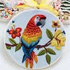 Flower Parrot-Embroidery Kit