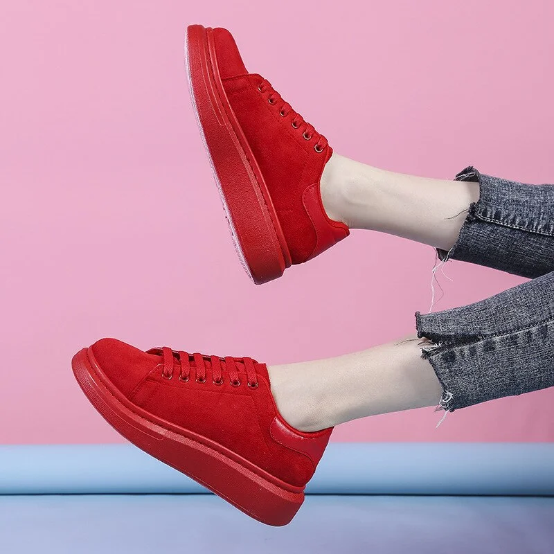 2020 Spring and Autumn New Platform Women's Sports Casual Shoes Shallow Mouth All-match Dad Shoes Women In Comfortable