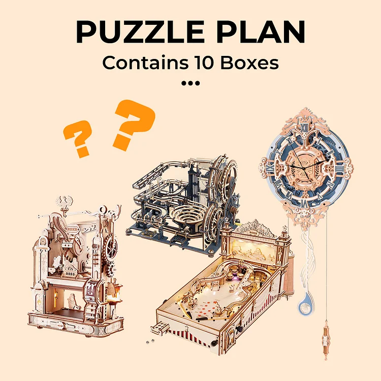 Robotime Subscription Box - Puzzle Plan | Robotime Australia