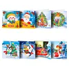 8pcs/set  DIY Diamond Painting Greeting Cards Christmas Postcards Kits
