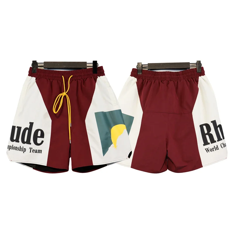 RHUDE 2023 new shorts sweatpants