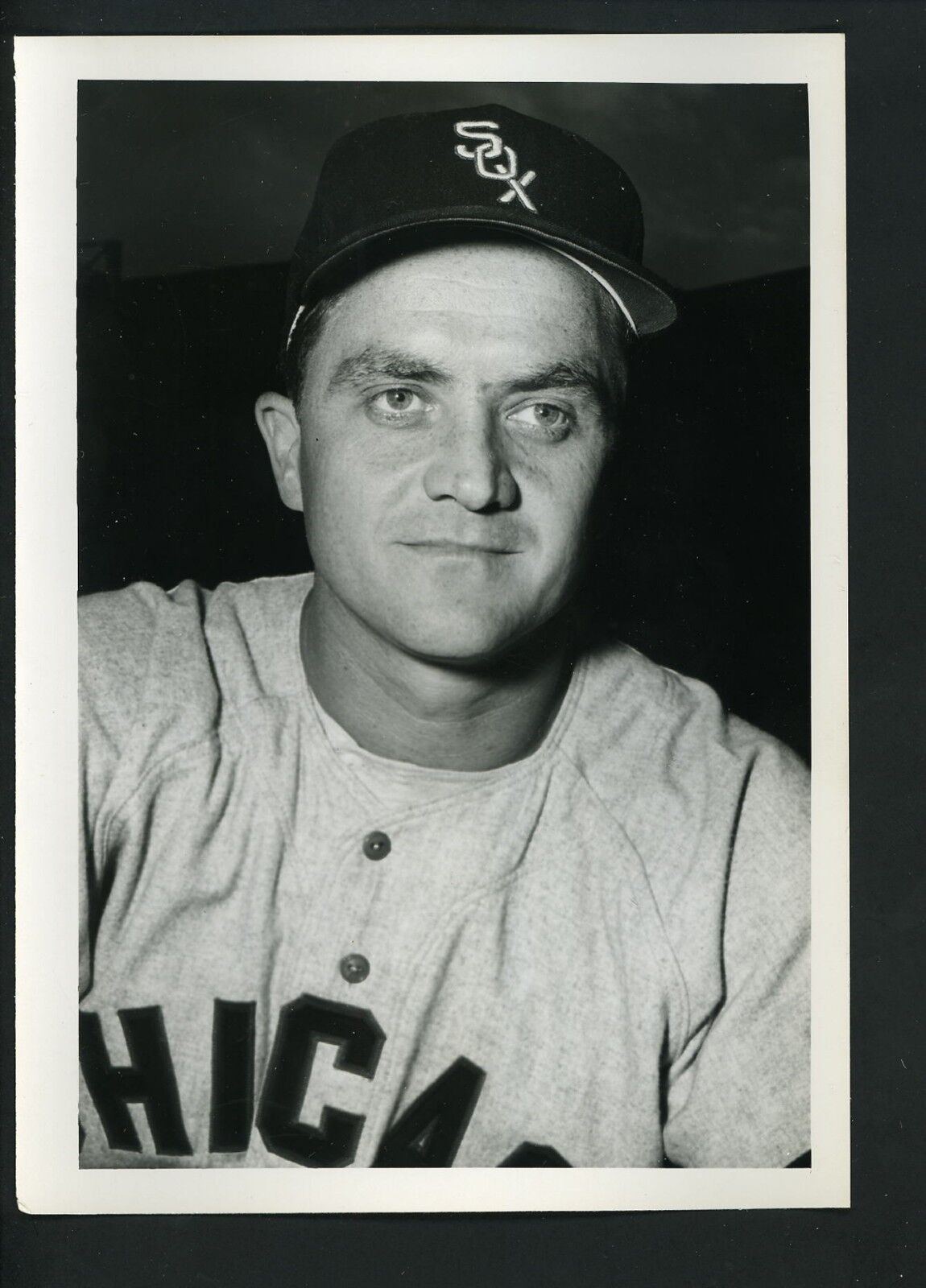 Willard Marshall circa 1954 Press Wire Photo Poster painting by Don Wingfield Chicago White Sox