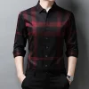 2023 Men's Casual Breathable Striped Shirt