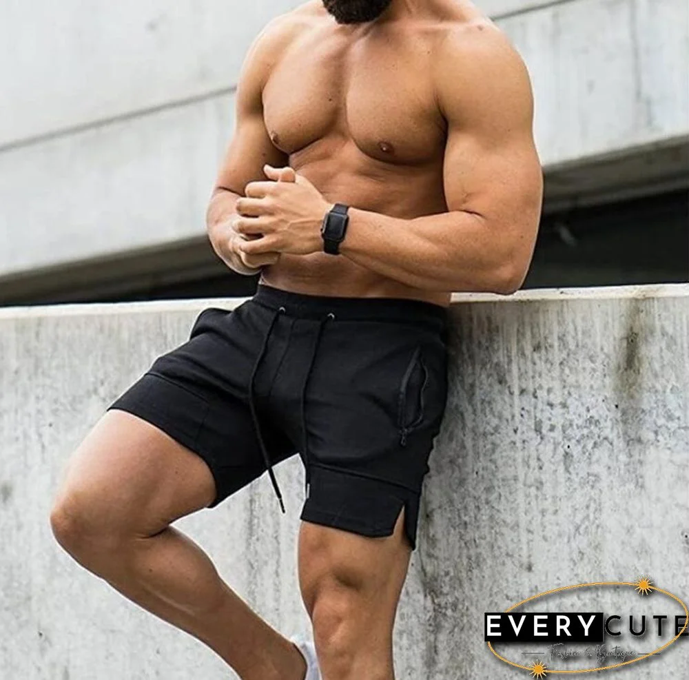 Summer Men's Shorts Jogger Casual Sports Pants Shorts Fashion Trend Outdoor Sports Exercise Fitness