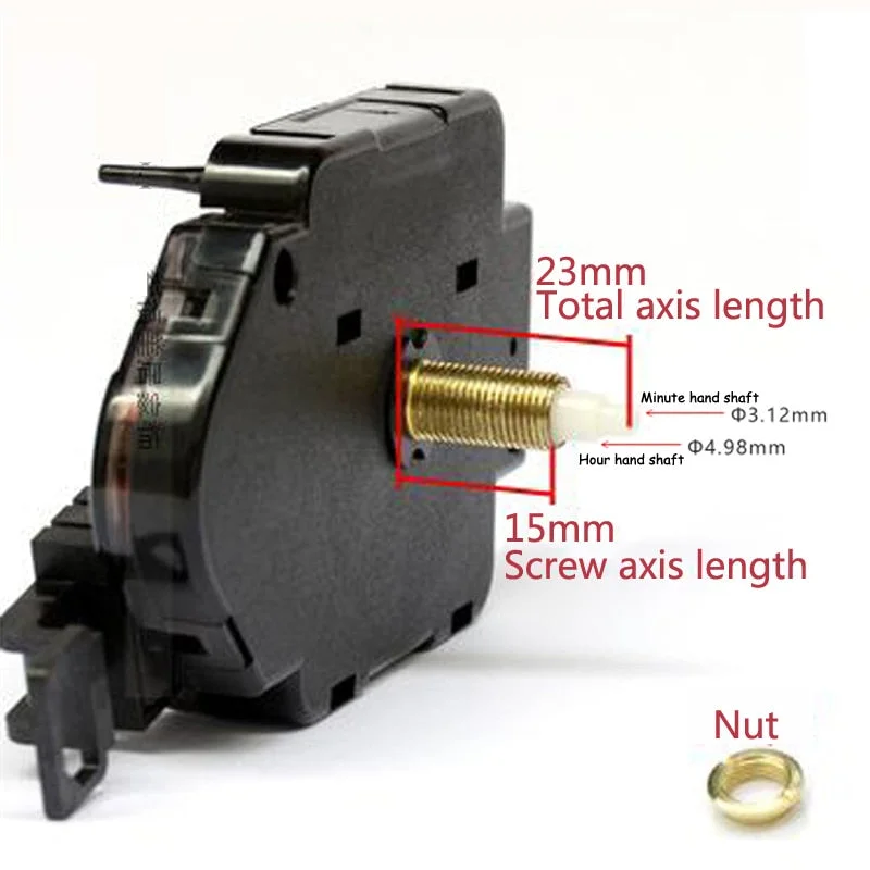 Classic DIY Pendulum Clock Mechanism Movement Wall Clock Motor Repair Parts Home Accessories Quartz Clockwork Essential Tools