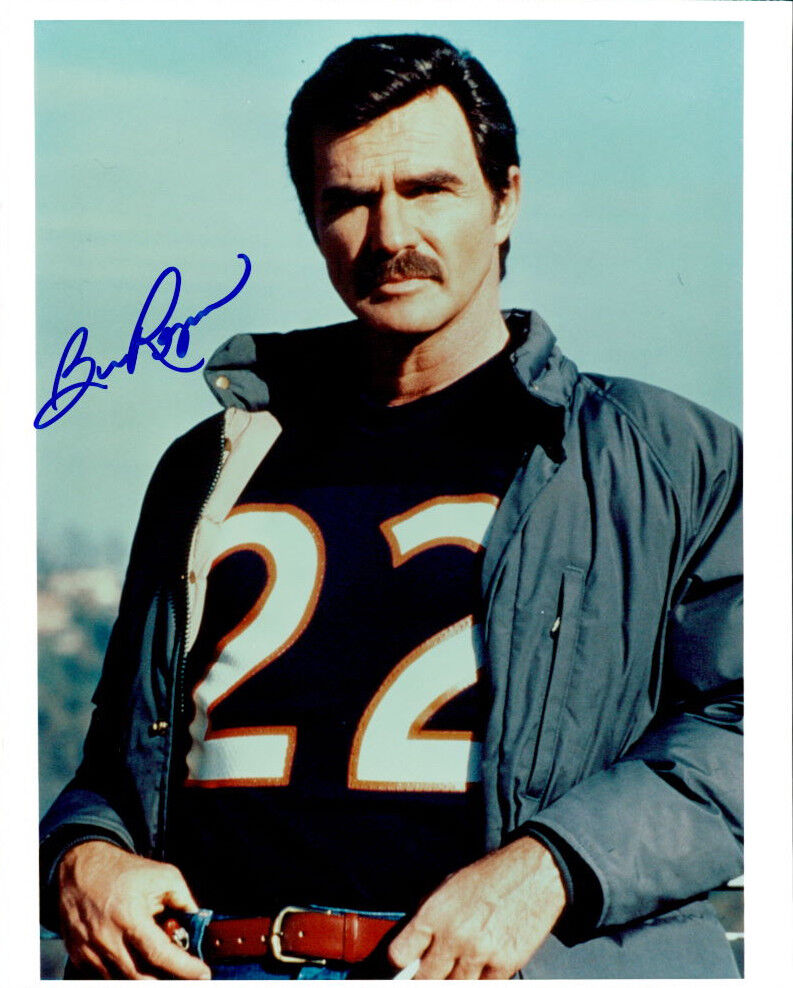 Burt Reynolds (Longest Yard) signed authentic 8x10 Photo Poster painting COA