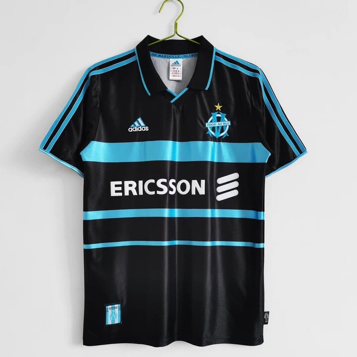 Marseille Maillot Rétro 1999/2000 Maillot De Fou, site maillot de foot pas cher
