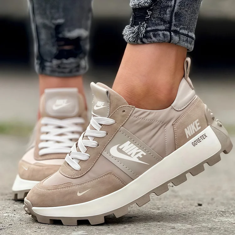 Dámske kožené ležérne topánky Nike 2025 GTX