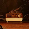 Retro Ambiance Sleep Aid Clock Speaker - Nostalgic Sounds - Wake Up Refreshed