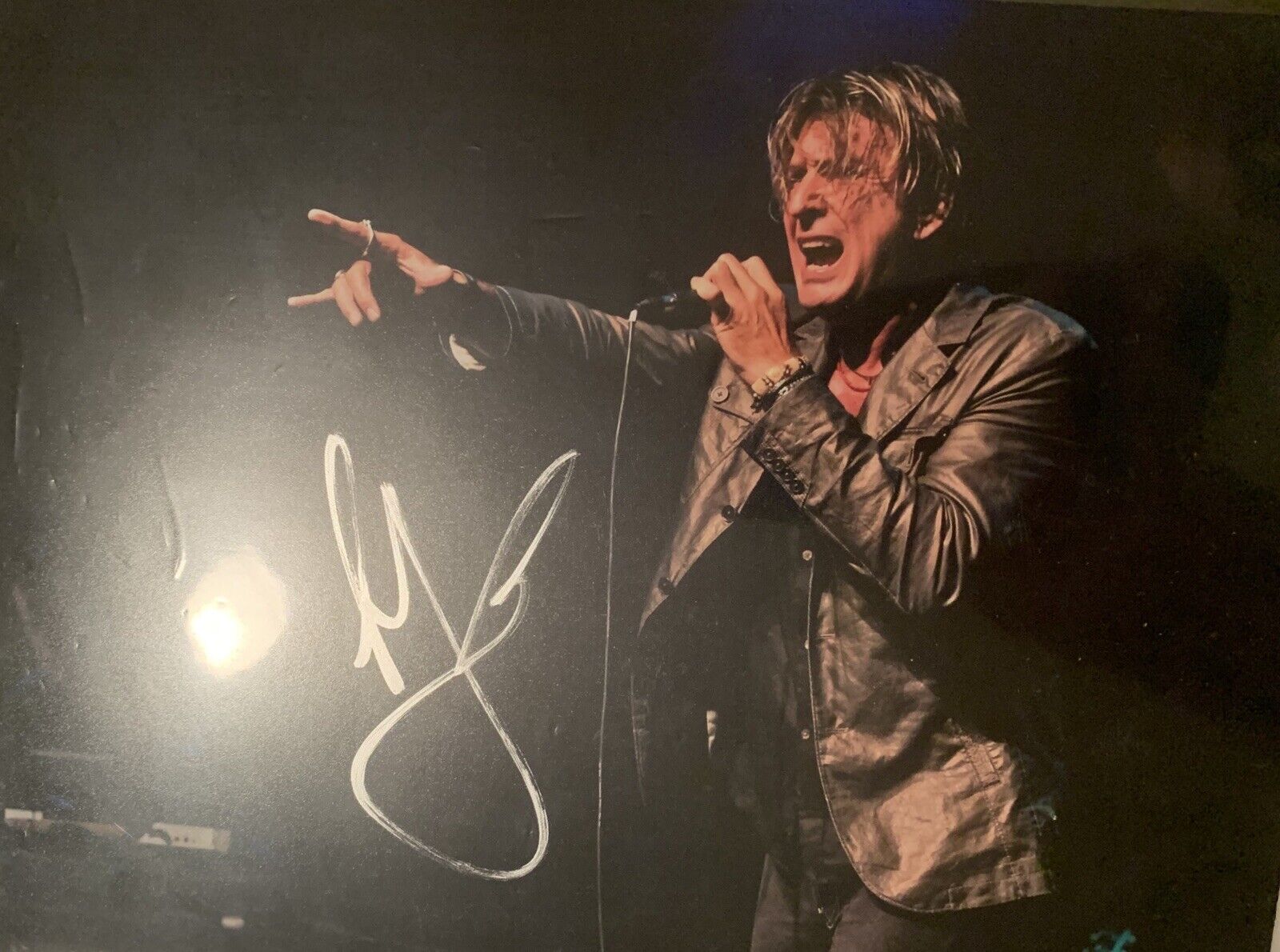 The Fixx Signed 11x14 Photo Poster painting Pic Auto