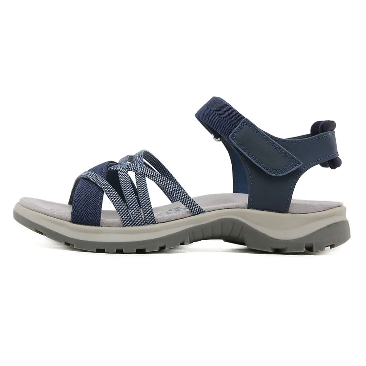 Orthopedic Bunion Corrector Printed Sandals Velcro Plus Size Women's Shoes Radinnoo.com
