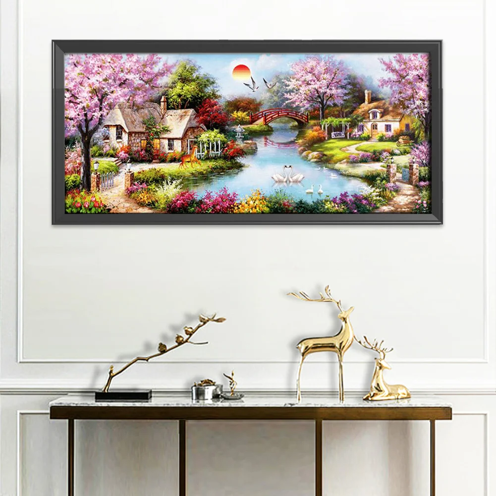 11ct Stamped Cross Stitch - Cartoon(100*43cm)