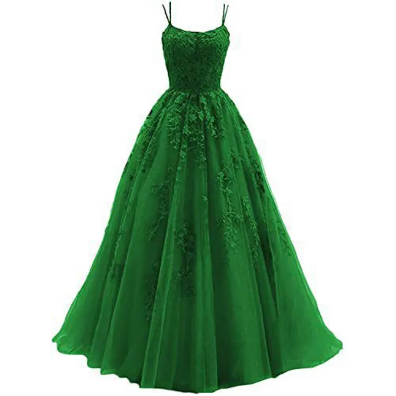 Uveng Uveng Dress Woman 2025 Fine Shoulder Prom Crore Bridal Muslin Lace Sticker Girl Party Ball Dress Spring