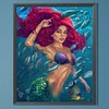 Ariel Mermaid - Round AB Drills Diamond Painting(45*55cm)