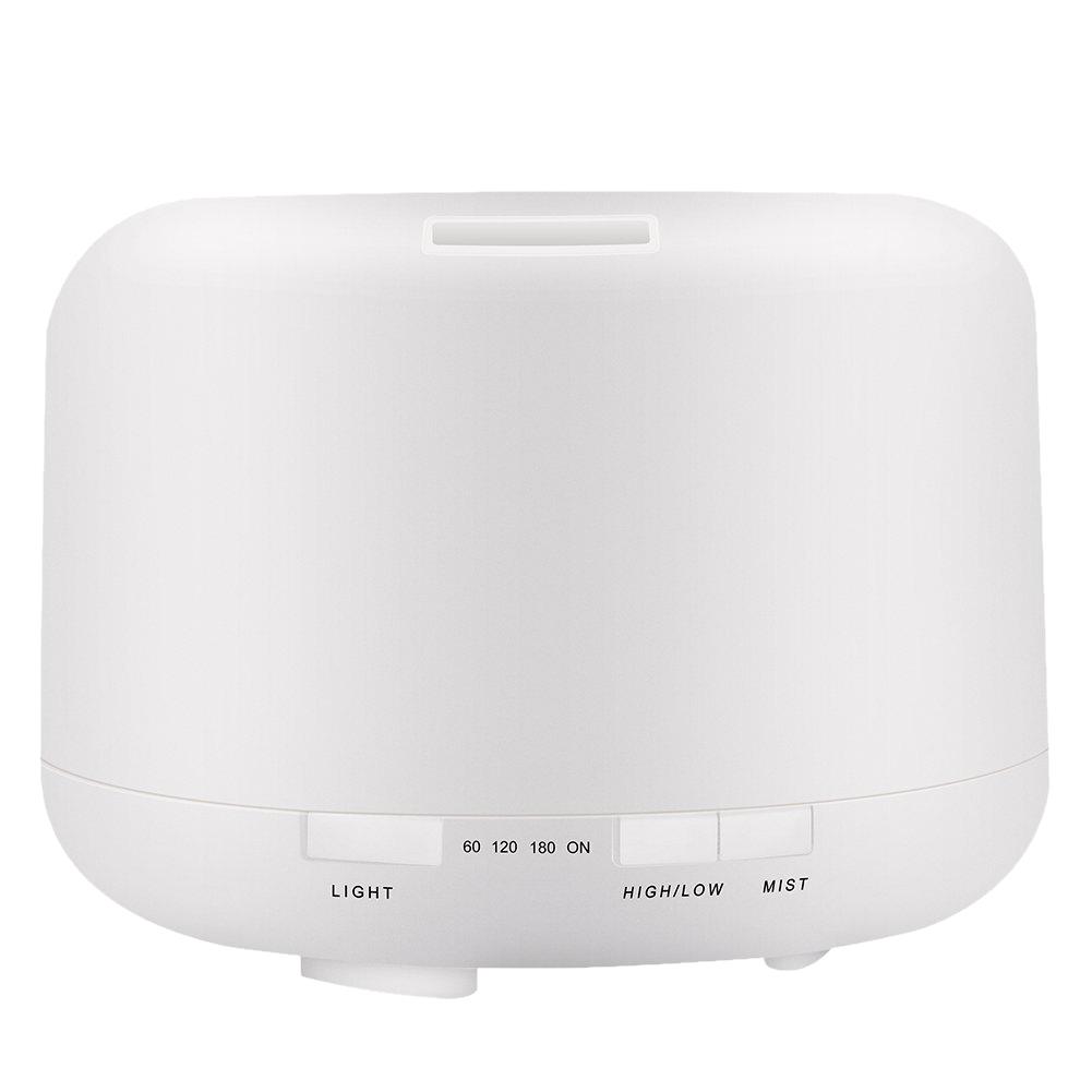 

500ML Ultrasonic Timer Humidifier LED 2 Modes Aroma Essential Oil Diffuser, Eu, 501 Original