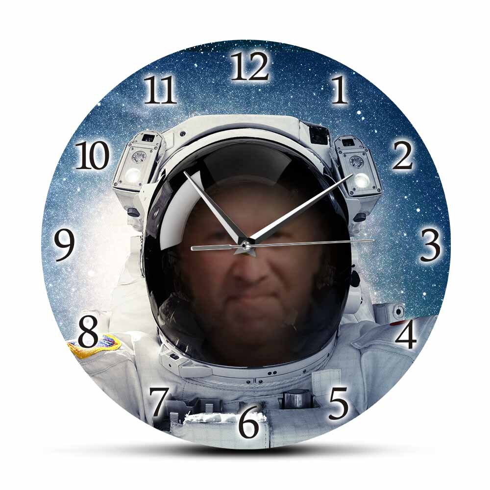 

Astronaut In Outer Space - Frameless Acrylic Wall Clock, 501 Original