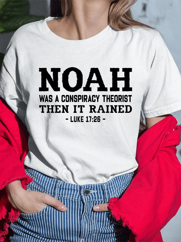 Noah Conspiracy Theorist Women's T-shirt